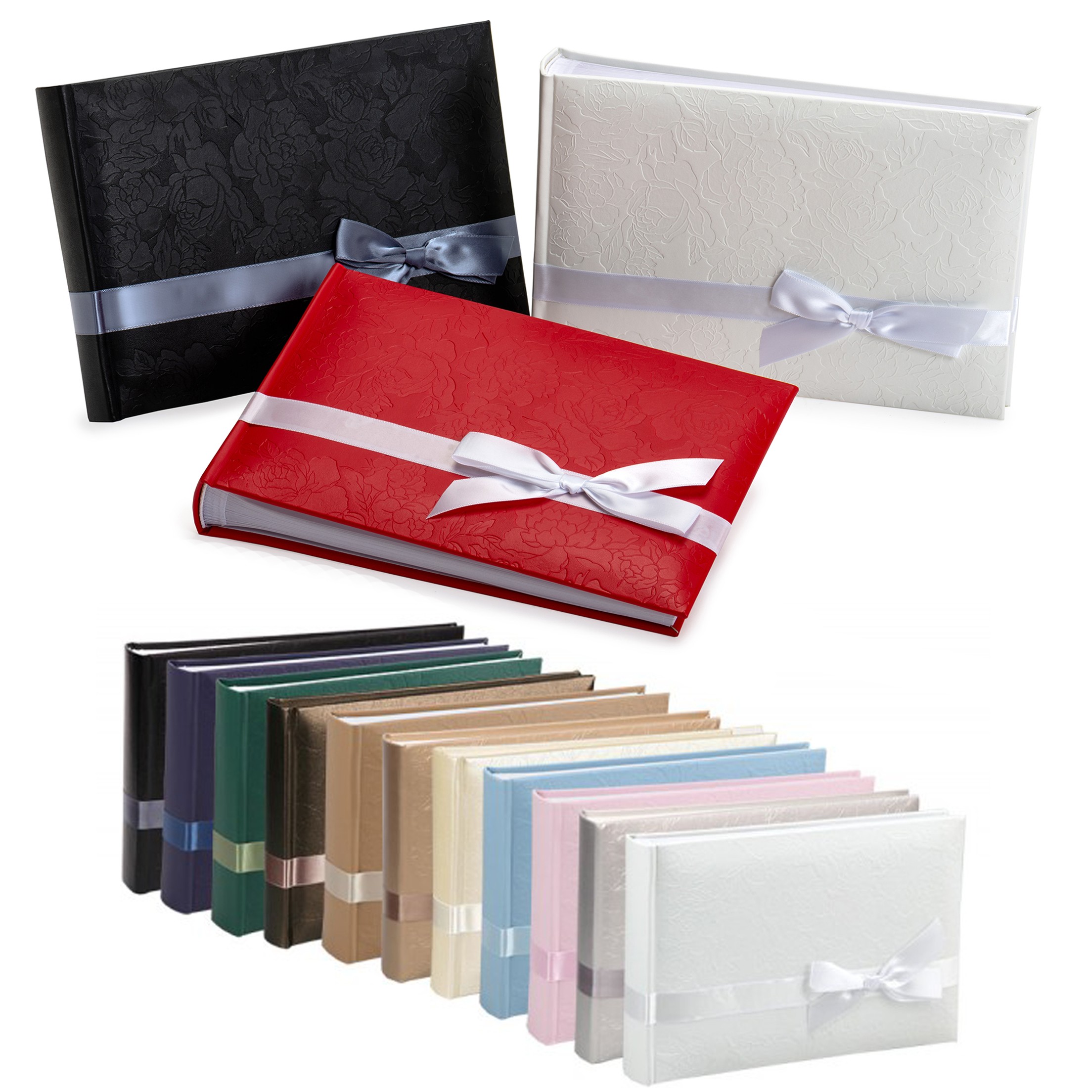 Album foto Silk Ribbon, 60 pagini, format 16x24 cm, imitatie piele - imagine 37